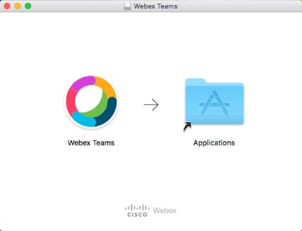 Screen shot showing mac application folder