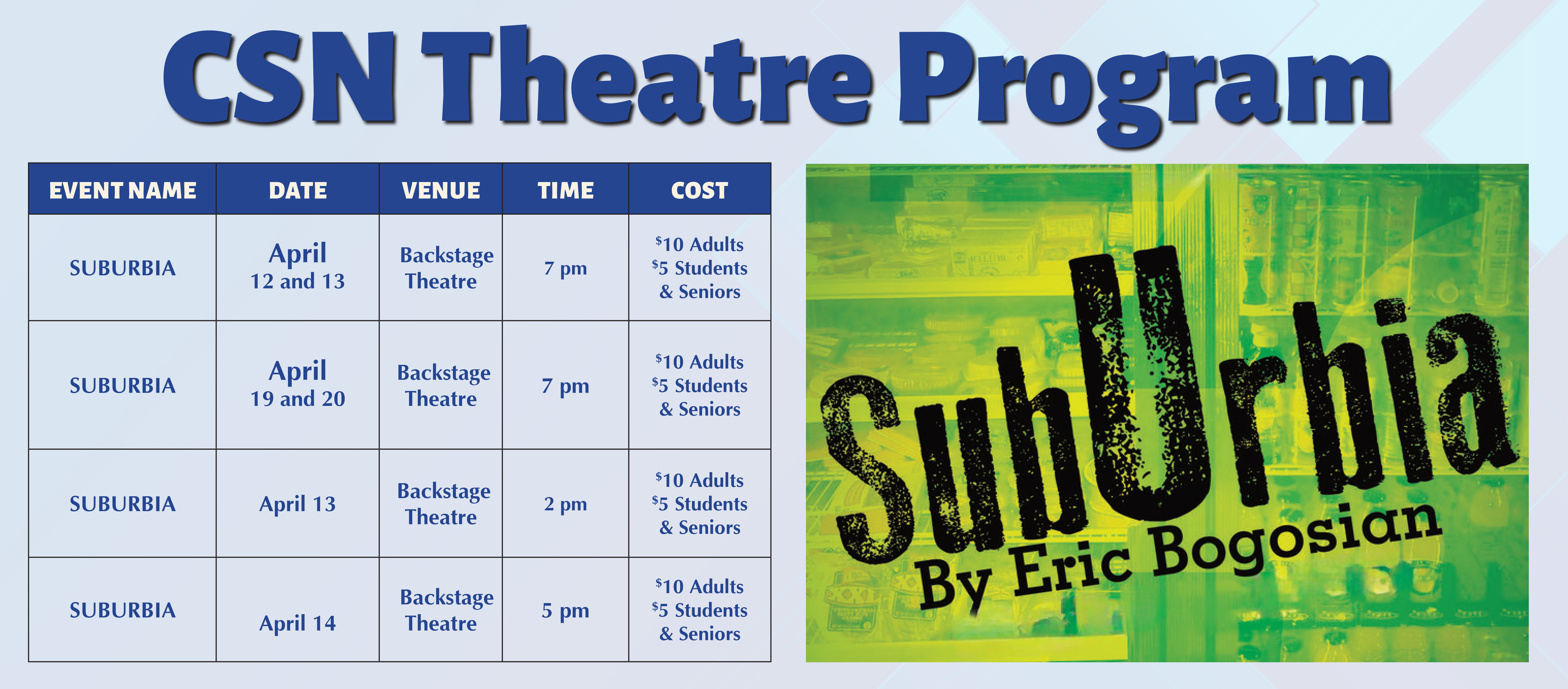 Spring 2024 Theatre Program Production