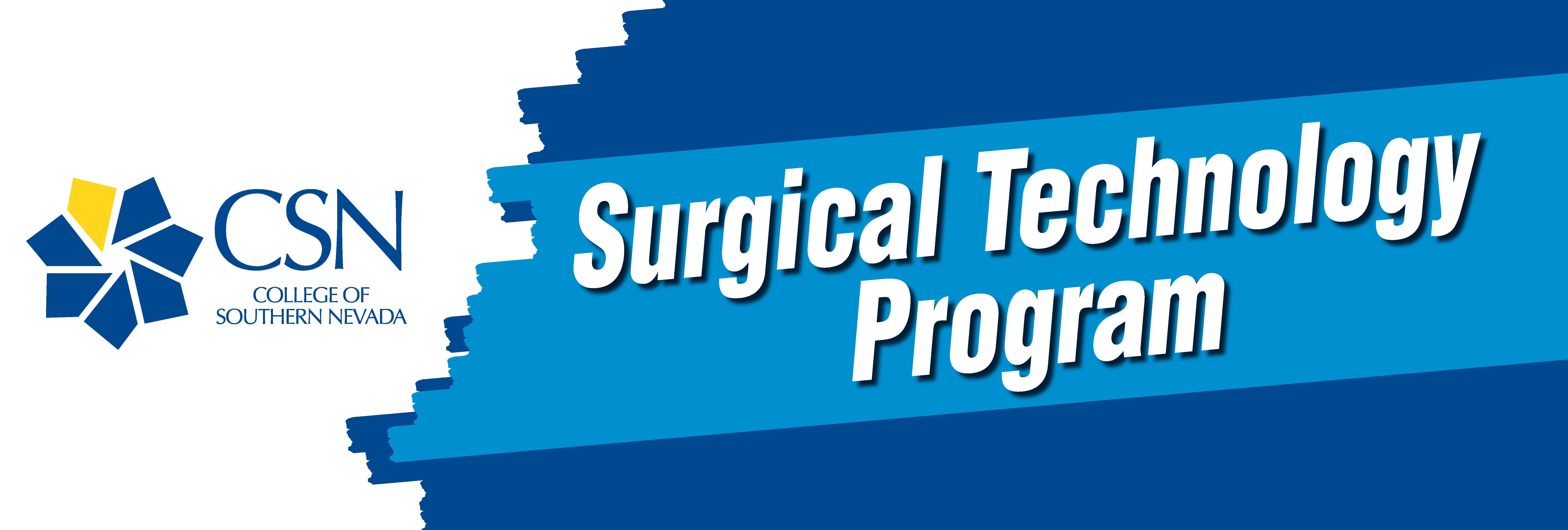 Surgical Technology Program banner