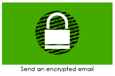 Send An Encrypted Email Graphic