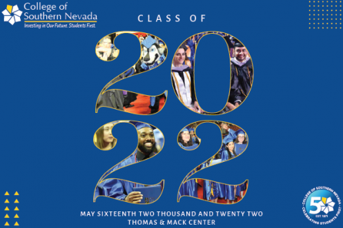 CSN 2022 Commencement Program front cover  