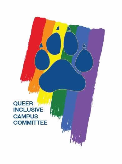 Logo for Queer Inclusive  Campus Committee