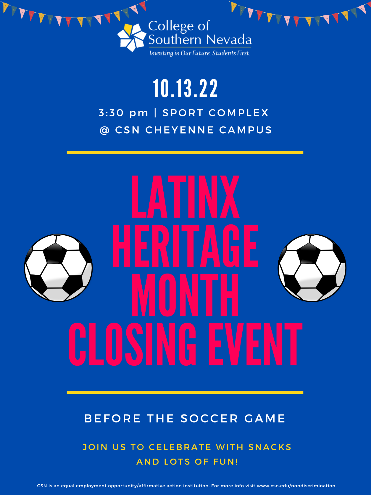 Latinx Heritage Month Closing Event on October 13, 2022