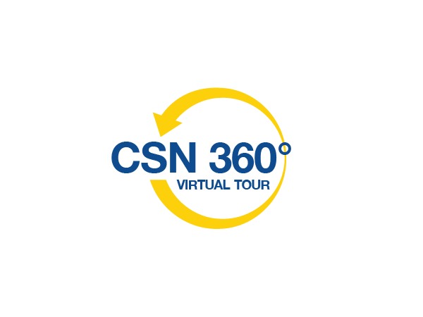 CSN 360 virtual tour logo