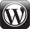 WordPress logo, link to CSN Art Galleries Wordpress blog