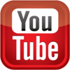 YouTube logo, link to CSN Art Galleries promotional videos