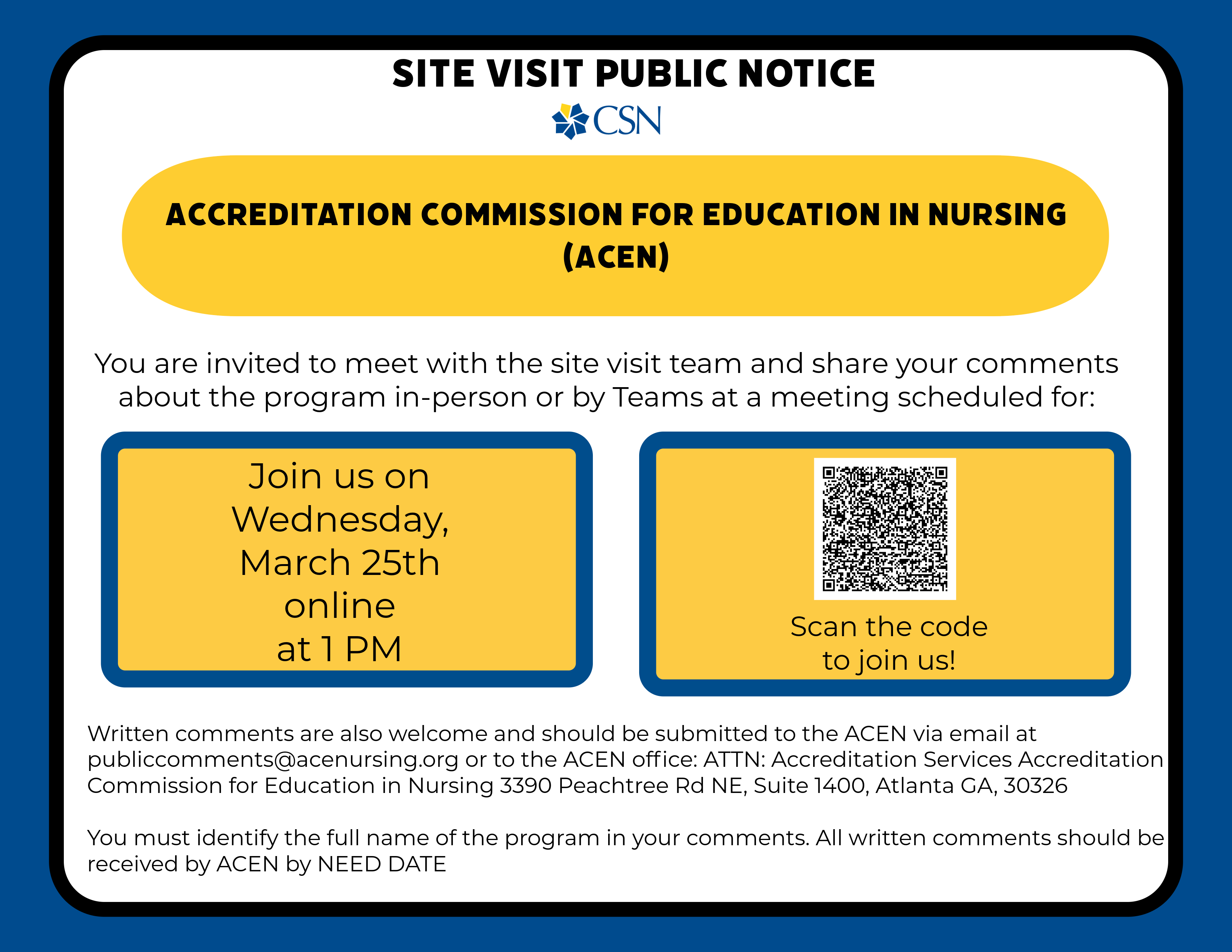 ACEN Public Notice