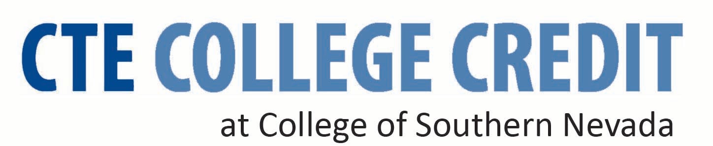CTE College Credit logo