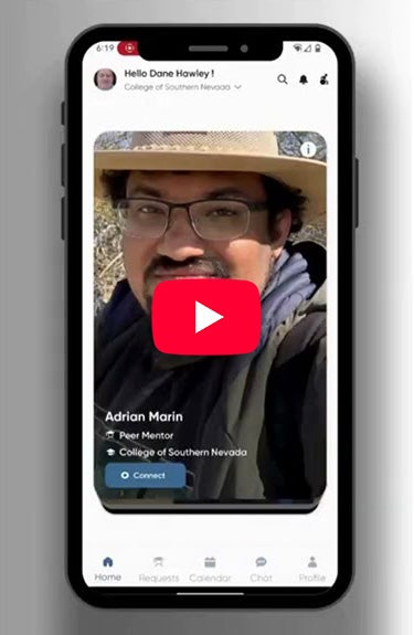 Image of mentor and Match App navigation video - part 4
