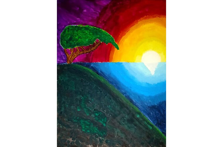 Zachary Markowitz painting